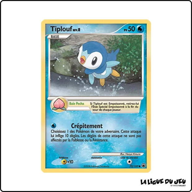 Commune - Pokemon - Aube Majestueuse - Tiplouf 72/100