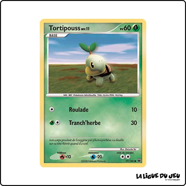 Commune - Pokemon - Aube Majestueuse - Tortipouss 77/100