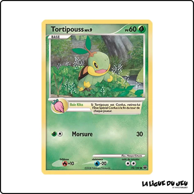 Commune - Pokemon - Aube Majestueuse - Tortipouss 78/100