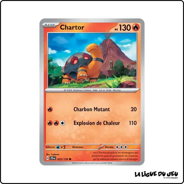 Commune - Pokemon - Aventures Ensemble - Chartor 25/159