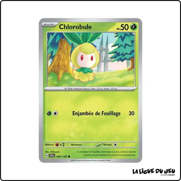 Commune - Pokemon - Aventures Ensemble - Chlorobule 6/159