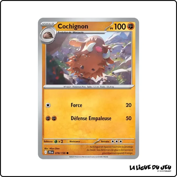 Commune - Pokemon - Aventures Ensemble - Cochignon 78/159