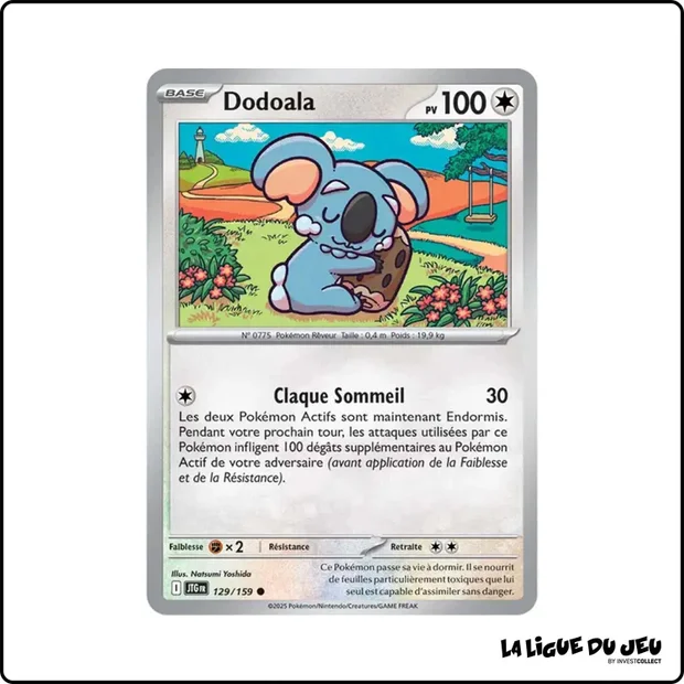 Commune - Pokemon - Aventures Ensemble - Dodoala 129/159