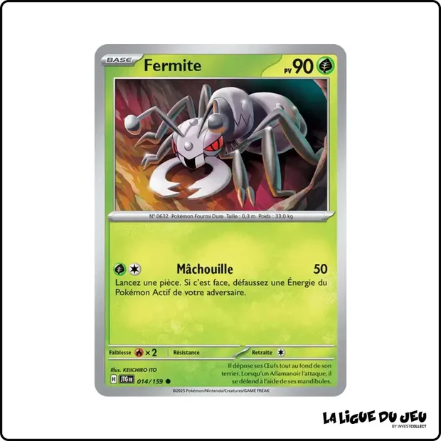 Commune - Pokemon - Aventures Ensemble - Fermite 14/159