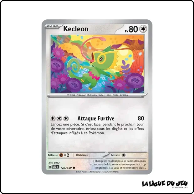 Commune - Pokemon - Aventures Ensemble - Kecleon 122/159