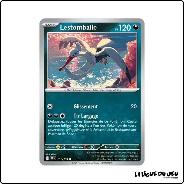 Commune - Pokemon - Aventures Ensemble - Lestombaile 101/159