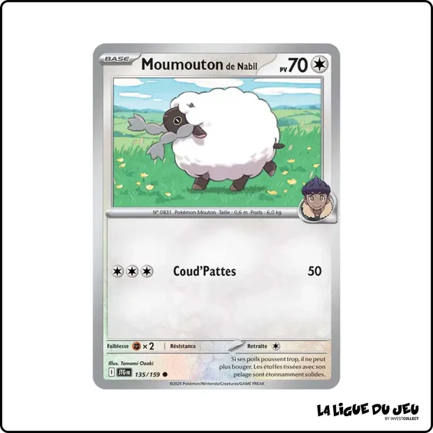 Commune - Pokemon - Aventures Ensemble - Moumouton de Nabil 135/159