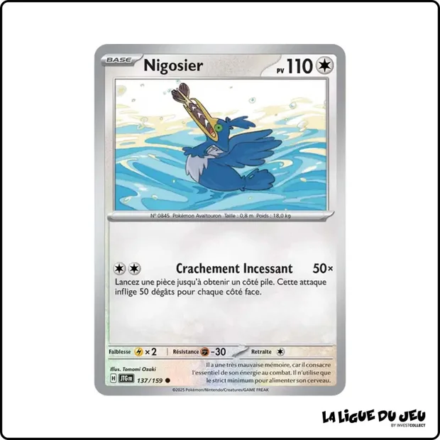 Commune - Pokemon - Aventures Ensemble - Nigosier 137/159