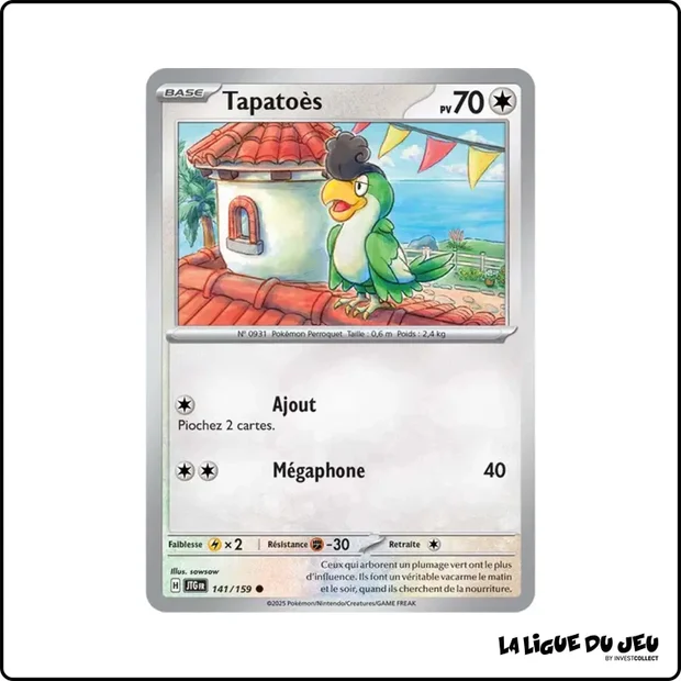 Commune - Pokemon - Aventures Ensemble - Tapatoès 141/159