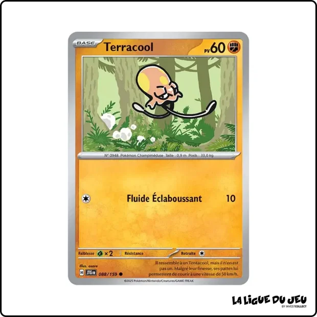 Commune - Pokemon - Aventures Ensemble - Terracool 88/159