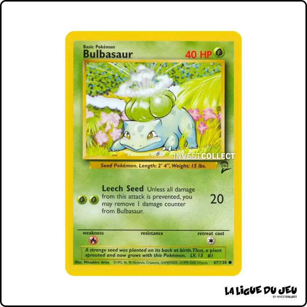 Commune - Pokemon - Base Set 2 - Bulbasaur 67/130
