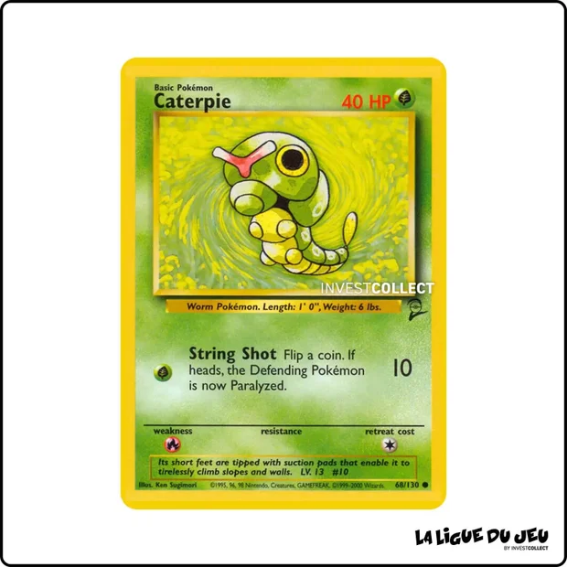 Commune - Pokemon - Base Set 2 - Caterpie 68/130