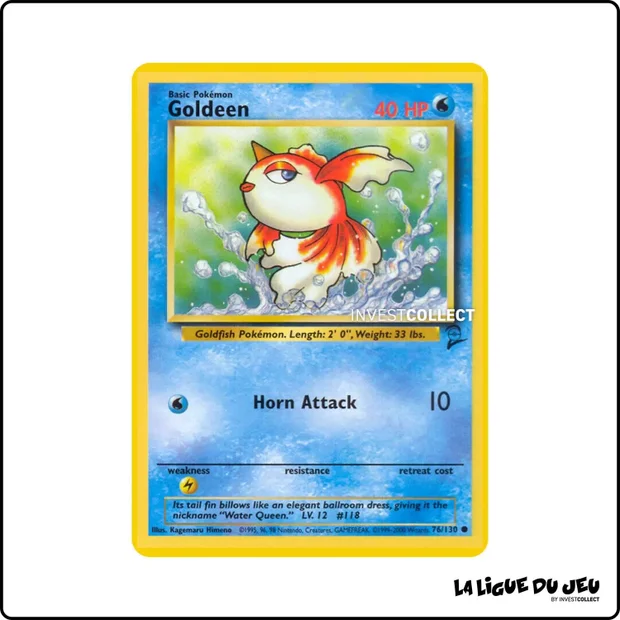 Commune - Pokemon - Base Set 2 - Goldeen 76/130