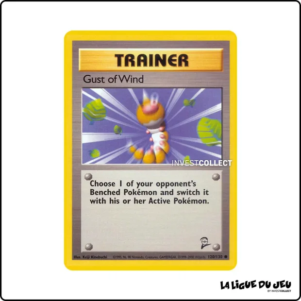 Commune - Pokemon - Base Set 2 - Gust of Wind 120/130