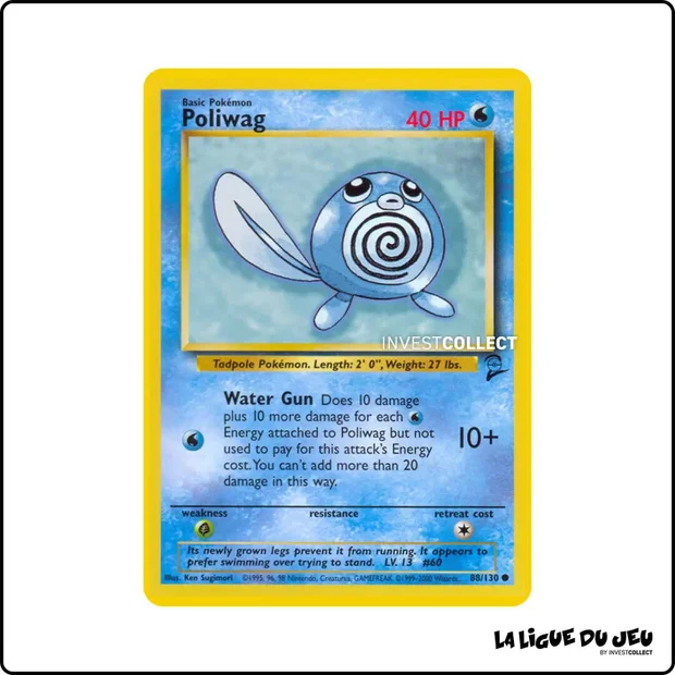 Commune - Pokemon - Base Set 2 - Poliwag 88/130