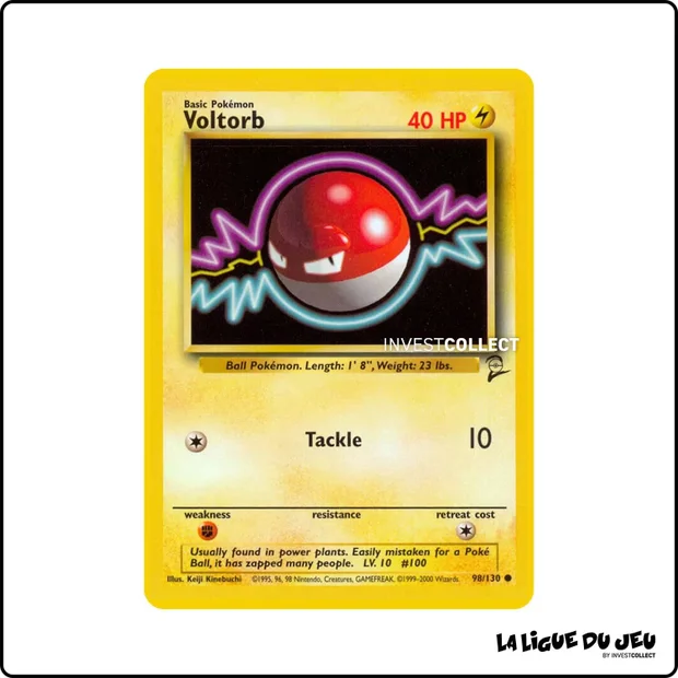 Commune - Pokemon - Base Set 2 - Voltorb 98/130