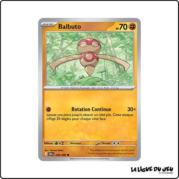 Commune - Pokemon - Chaos Ascendant - Balbuto 46/86
