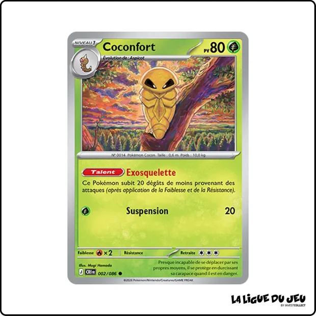 Commune - Pokemon - Chaos Ascendant - Coconfort 2/86