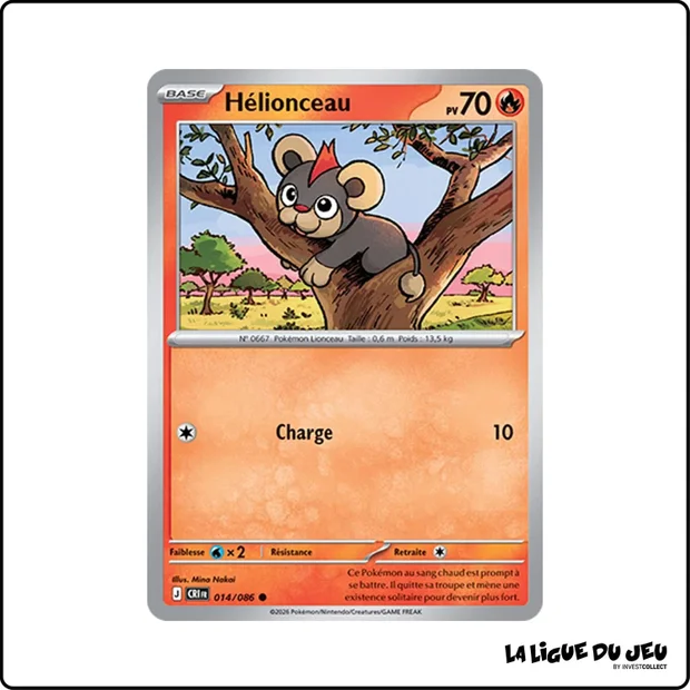 Commune - Pokemon - Chaos Ascendant - Hélionceau 14/86