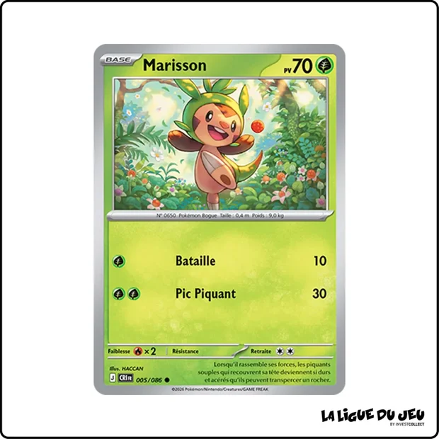 Commune - Pokemon - Chaos Ascendant - Marisson 5/86