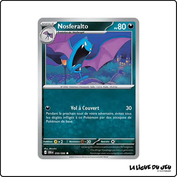 Commune - Pokemon - Chaos Ascendant - Nosferalto 50/86