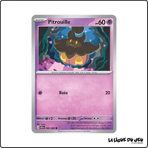 Commune - Pokemon - Chaos Ascendant - Pitrouille 40/86