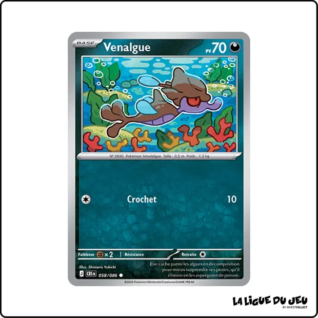 Commune - Pokemon - Chaos Ascendant - Vanalgue 58/86