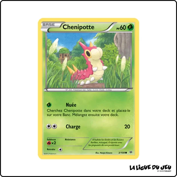 Commune - Pokemon - Ciel Rugissant - Chenipotte 3/108