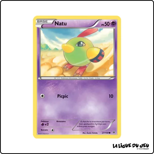 Commune - Pokemon - Ciel Rugissant - Natu 27/108