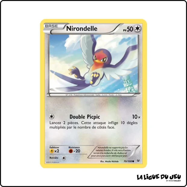 Commune - Pokemon - Ciel Rugissant - Nirondelle 70/108