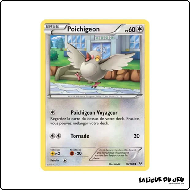 Commune - Pokemon - Ciel Rugissant - Poichigeon 78/108