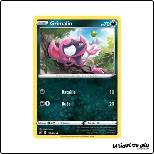 Commune - Pokemon - Clash des Rebelles - Grimalin 123/192