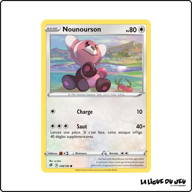 Commune - Pokemon - Clash des Rebelles - Nounourson 149/192