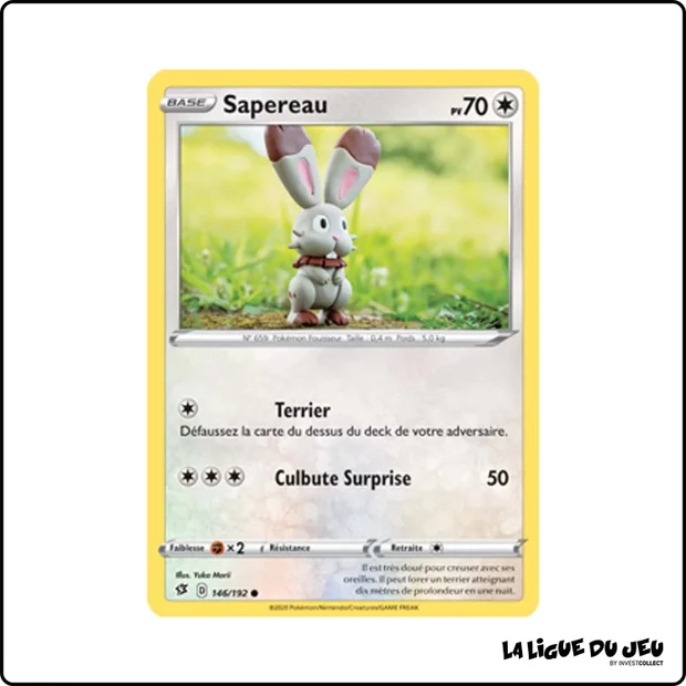 Commune - Pokemon - Clash des Rebelles - Sapereau 146/192