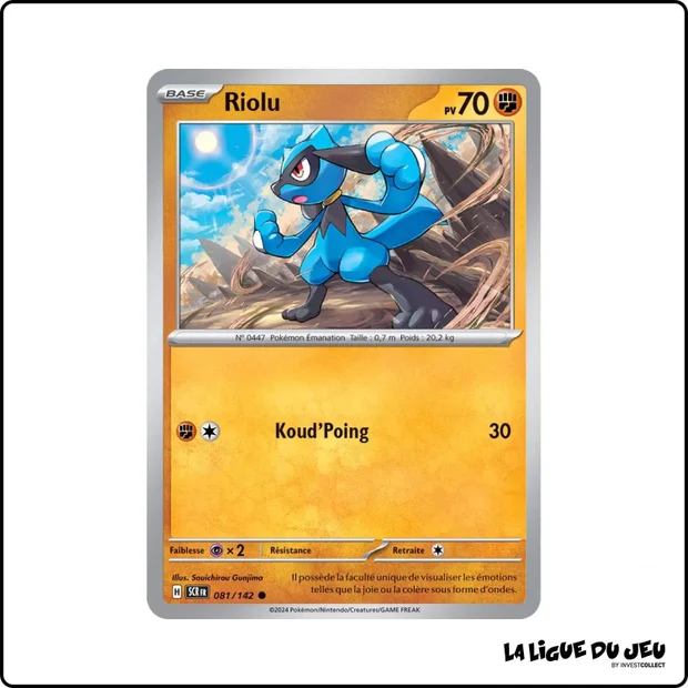 Commune - Pokemon - Couronne Stellaire - Riolu 81/142