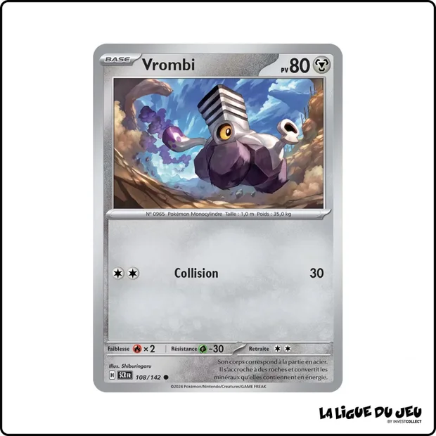 Commune - Pokemon - Couronne Stellaire - Vrombi 108/142