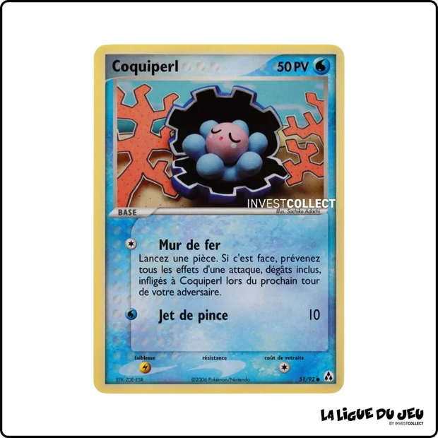 Commune - Pokemon - Créateurs de Légendes - Coquiperl 51/92