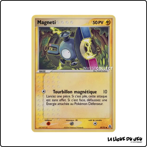 Commune - Pokemon - Créateurs de Légendes - Magneti 59/92