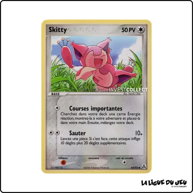 Commune - Pokemon - Créateurs de Légendes - Skitty 64/92