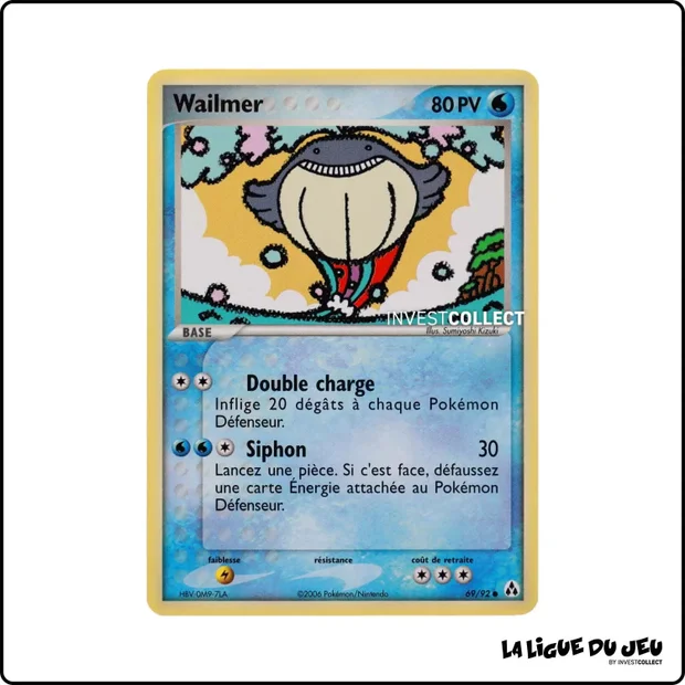 Commune - Pokemon - Créateurs de Légendes - Wailmer 69/92