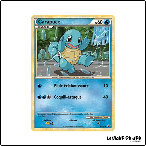 Commune - Pokemon - Déchaînement - Carapuce 63/95