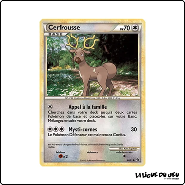 Commune - Pokemon - Déchaînement - Cerfrousse 64/95