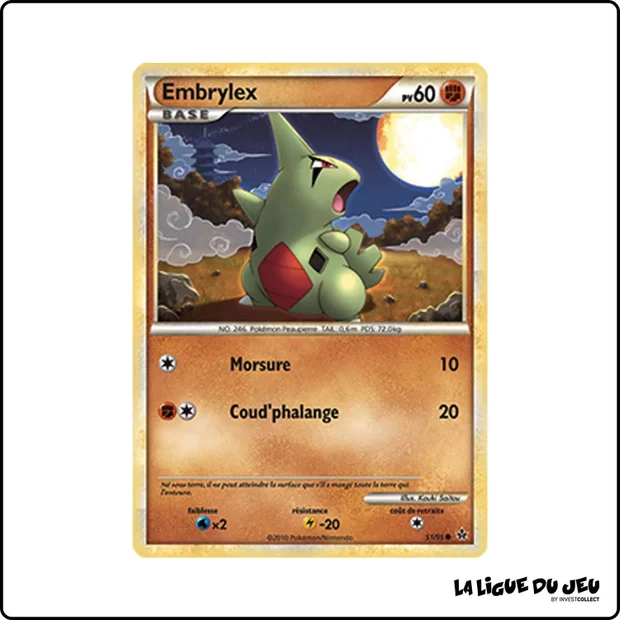 Commune - Pokemon - Déchaînement - Embrylex 51/95