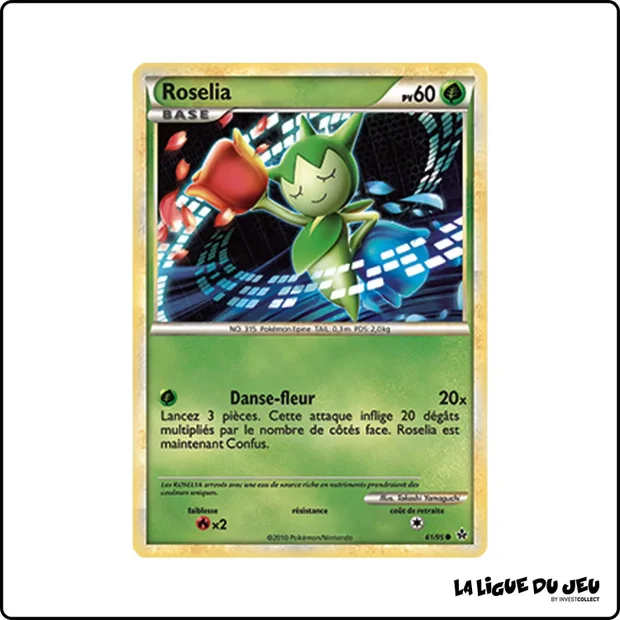 Commune - Pokemon - Déchaînement - Roselia 61/95