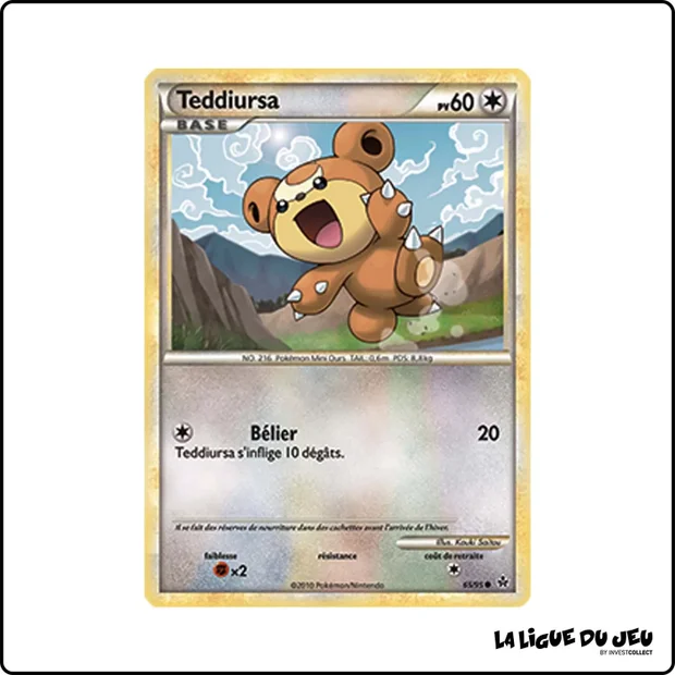 Commune - Pokemon - Déchaînement - Teddiursa 65/95