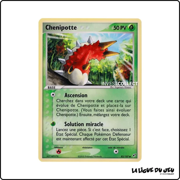 Commune - Pokemon - Deoxys - Chenipotte 82/107