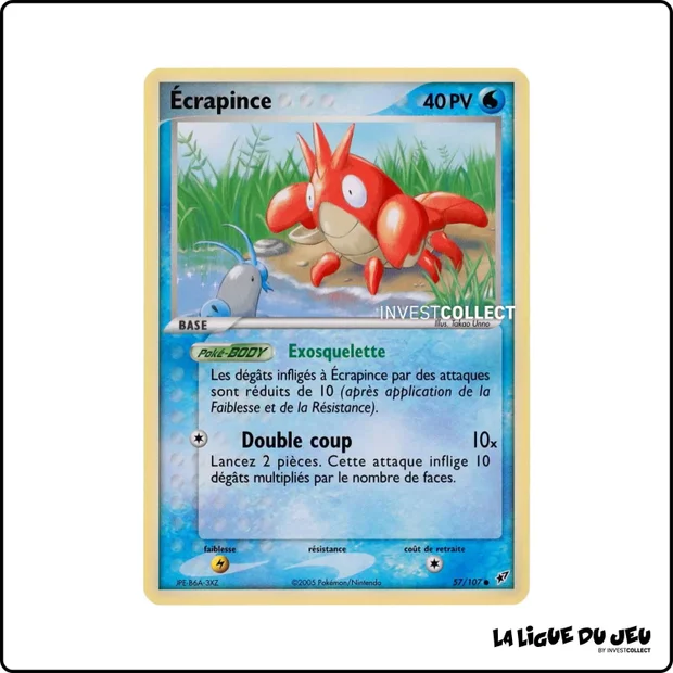 Commune - Pokemon - Deoxys - Écrapince 57/107
