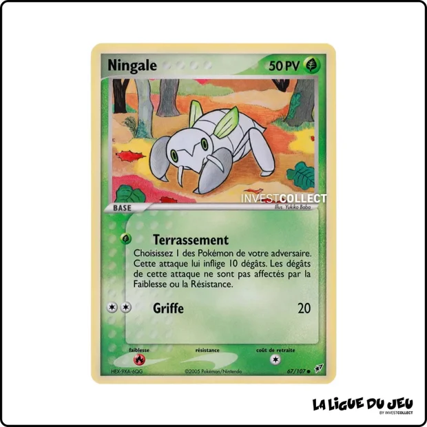 Commune - Pokemon - Deoxys - Ningale 67/107
