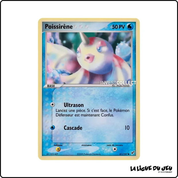 Commune - Pokemon - Deoxys - Poissirène 61/107