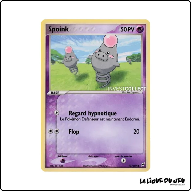 Commune - Pokemon - Deoxys - Spoink 76/107